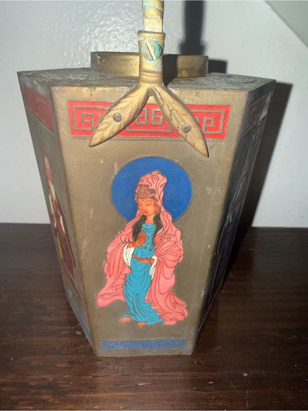 Vintage Chinese Brass Teapot